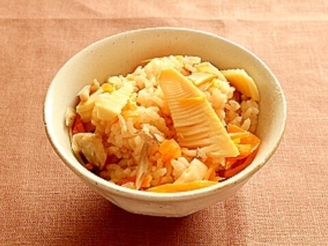 ☆春☆タケノコの炊き込みご飯